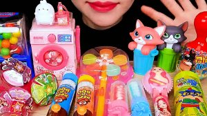 🌈 Радужные десерты 🌈 - СЛАДОСТИ и МАГИЧЕСКИЕ желе АСМР Мукбанг. ASMR еда.