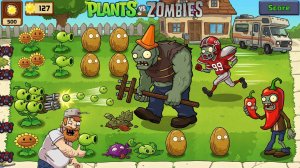 Зомби против растений. Битва PVZ Растения против зомби 2  Plants vs Zombies2