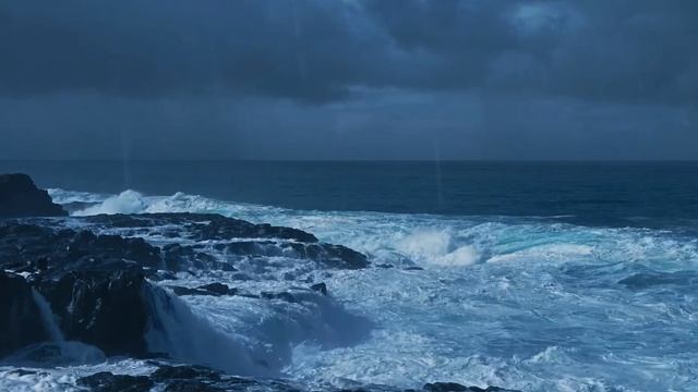 Дождь над океаном: звуки стихии для расслабления и сна