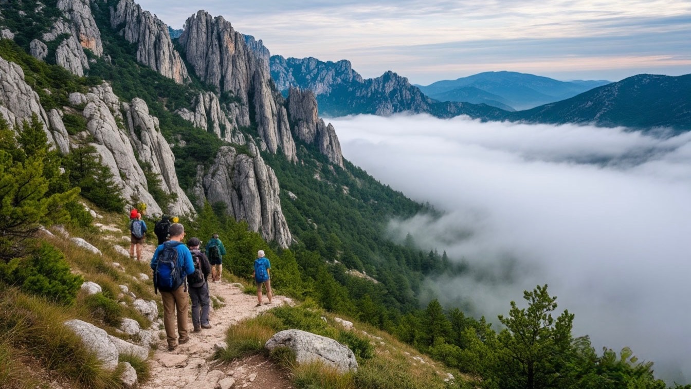 ✅ВЫ ТАКОГО НЕ ВИДЕЛИ! Демерджи в Тумане. Долина Привидений, самое таинственное место Крыма