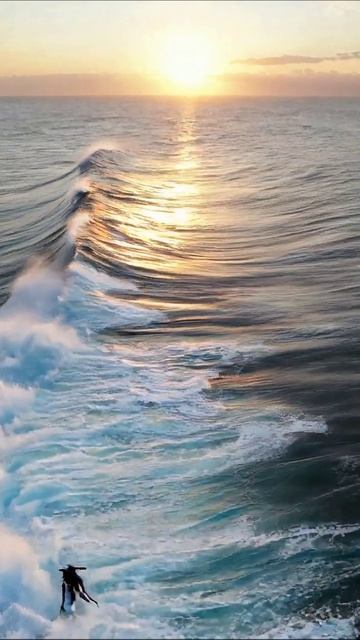 Серфинг на закате: захватывающие волны океана серфинг океан приключения