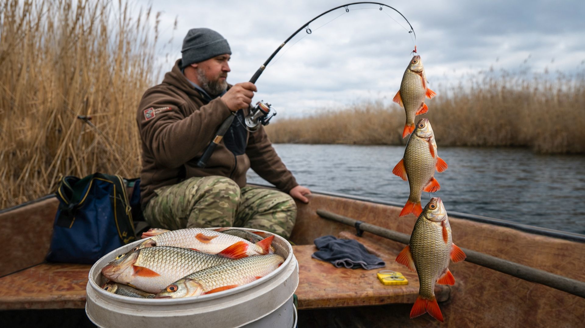 ПЕРВАЯ РЫБАЛКА НА ПОПЛАВОК! ПРОСТО ЖЕСТЬ РУЧЕЙ ЗАБИТ КРУПНОЙ РЫБОЙ! ЭТО БЕШЕНЫЙ ЖОР!