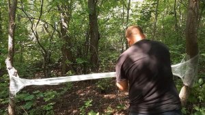 Делаем гамак просак из стрейч пленки