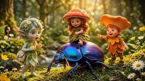 Мультики для детей. День в компании милых лесных жителей. Детские мультики.  Расслабляющая музыка