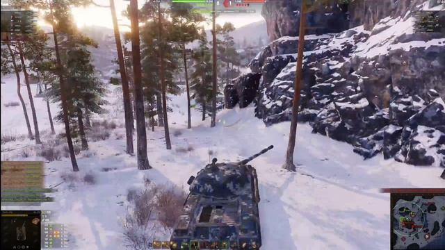 мир танков ЛИНИЯ МАНЕРГЕЙМА укрепрайон # атака