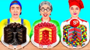 Кулинарный Челлендж: Я против Бабушки | Безумные Ситуации с Едой