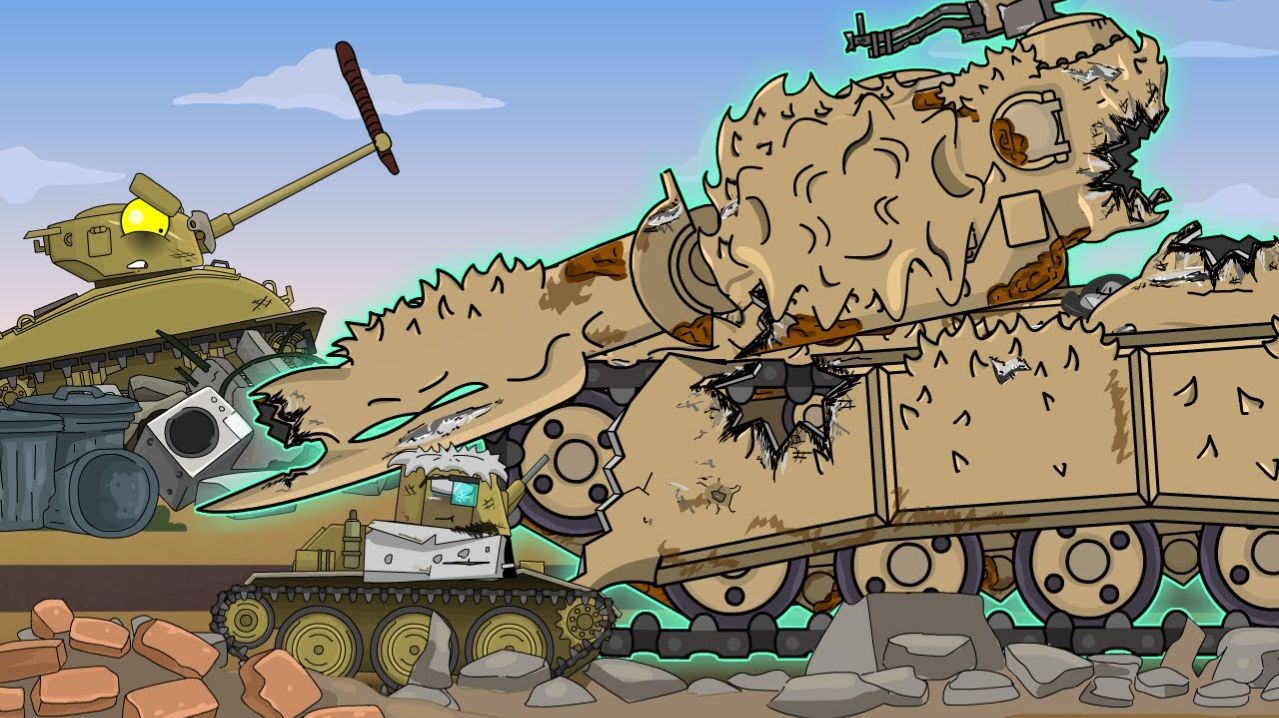 Пожиратель танков погиб   Бонусная серия сезона - Мультики про танки