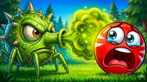 красный шарик 5  🎮 прохождение игры на телефон #2