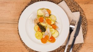 Полезный запеченный минтай