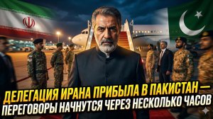 🚨 Срочно: делегация Ирана уже в Пакистане - переговоры через часы!