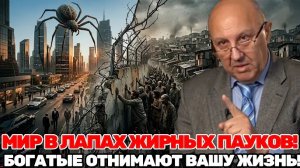 Андрей Фурсов|640 млн человек лишние!Как«жирные пауки»и новый мировой порядок подавляют человечество
