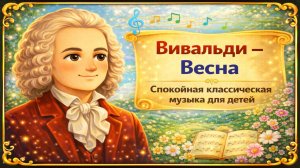 Антонио Вивальди - Весна (Из Цикла "Времена Года") 🎻 Классическая музыка для детей - Слушать онлайн