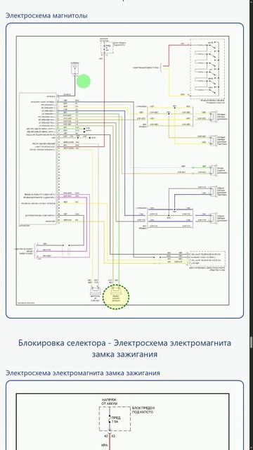 Схемы Saturn Astra I (2008-2009)
