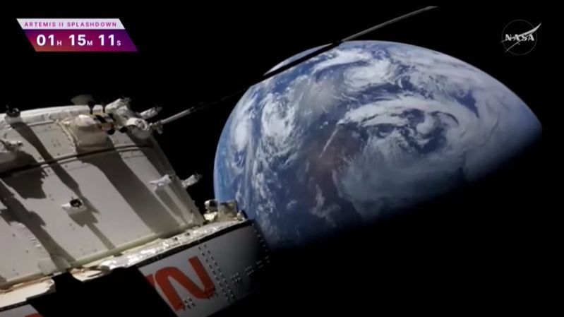 Возвращение "Ориона" (Артемида-II, 10.04.2026). NASA’s Artemis II Crew Comes Home.