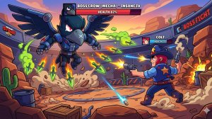 ПОДЗЕМЕЛЬЕ БОССА ВОРОН новый РЕЖИМ 🎮  Кольт атакует ПРОХОЖДЕНИЕ ИГРЫ Бравл Старс