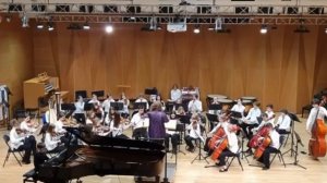 И.С.Бах "Концерт для фортепиано с оркестром фа минор 1 ч.", исп. Булдаков Гр. и оркестр “Union”