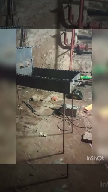 мангал своими руками с печью под казан