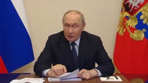 «ТАКОГО НЕ БЫЛО С 1882 ГОДА». Путин о катастрофе в Дагестане и прорыве дамбы