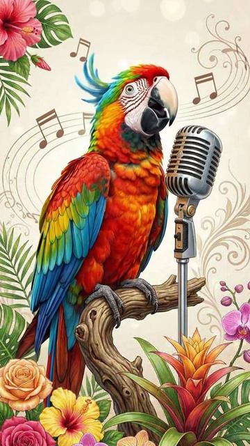 Попугай-частушечник