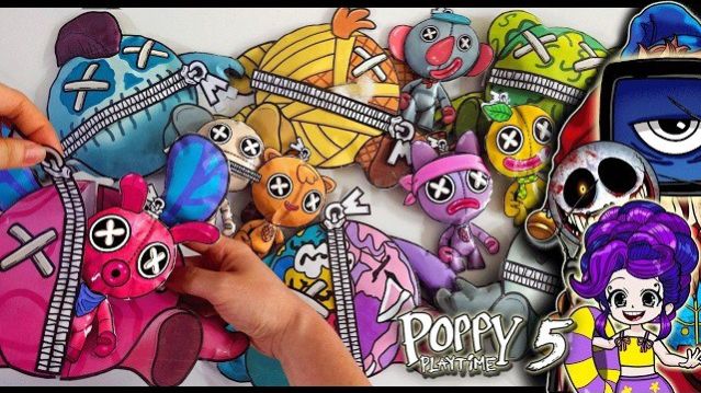 СЕКРЕТНАЯ🤫 РАСПАКОВКА НОВОГО НАБОРА 💜 Poppy Playtime Ч5 💜