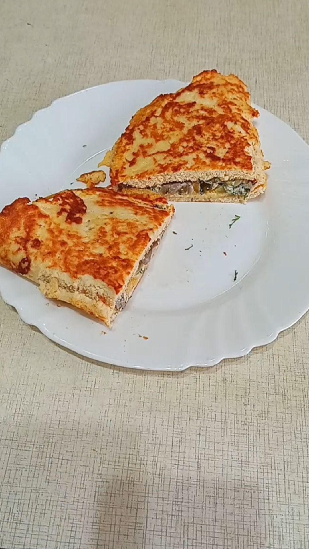 Бризоль с грибами, быстро, вкусно, полезно#shorts #рецепт