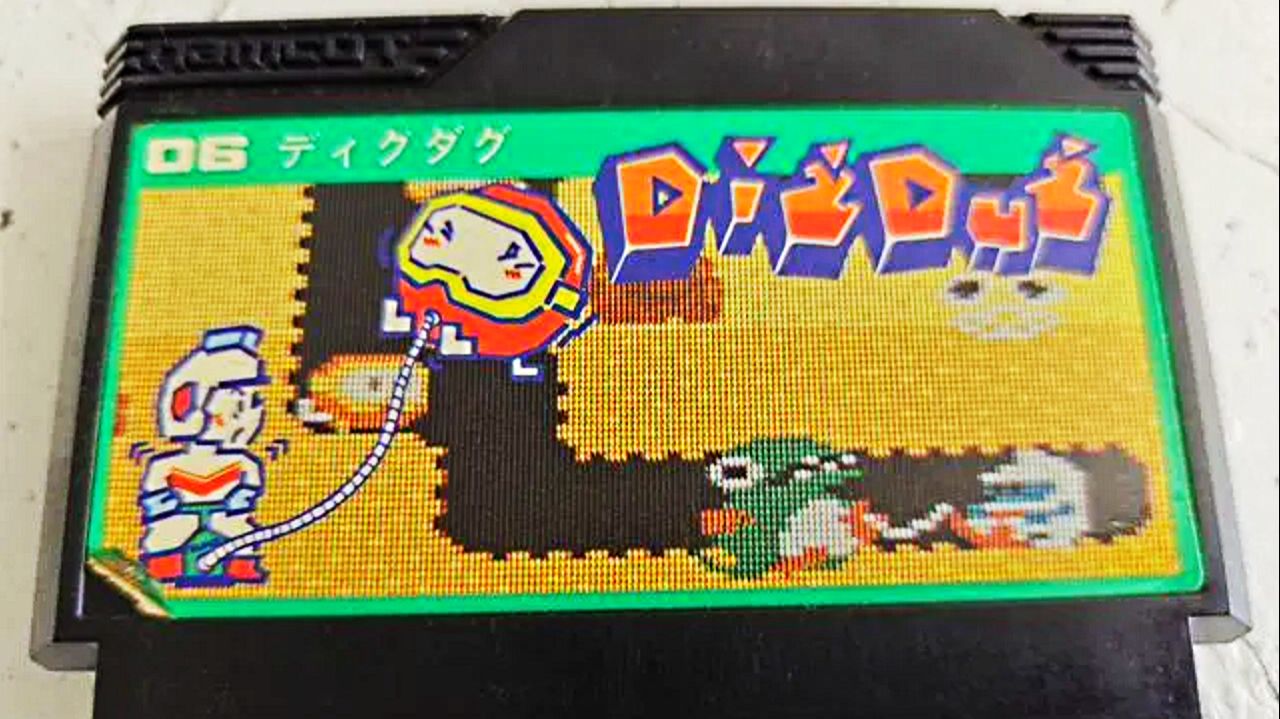 TAS, (NES) Dig Dug - in 03m 40.071s by SFan