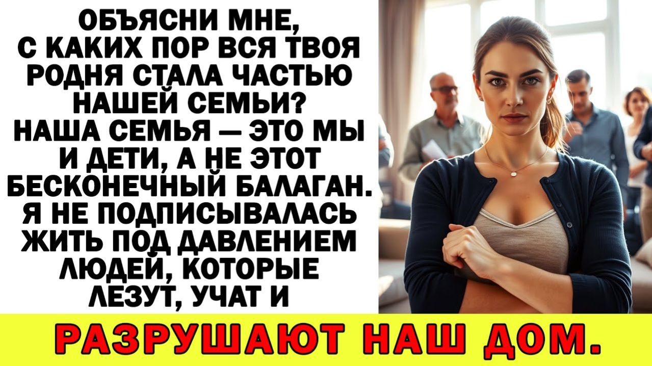 Истории из жизни | «Ты обязана, потому что семья!» Нет не обязана! |Аудио рассказы|Жизненные истории
