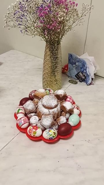 наша пасхальная тарелка