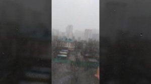 идёт снег 9 апреля