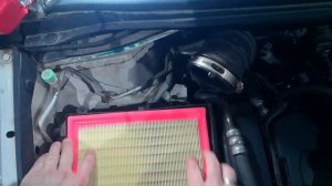замена воздушного фильтра #aveo t300