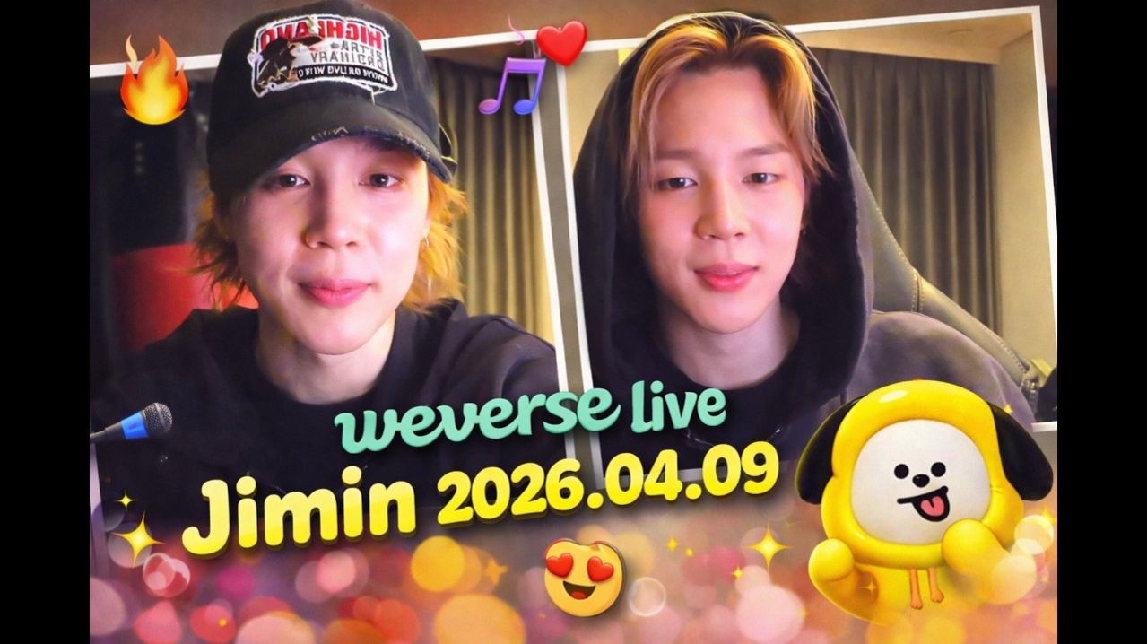 WEVERSE Live Jimin 2026.04.09