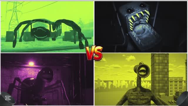 ПАРОВОЗИК ТОМАС EXE против СИРЕНОГОЛОВЫЙ и ЧУ-ЧУ ЧАРЛЬЗ — Битва Гигантов и Страшных Монстров 🚂👹📢