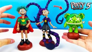 [Лепка ОК ]ПОППИ ПЛЕЙТАЙМ 5: Лепим брата Лили Лавбрейдс | Poppy Playtime Chapter 5