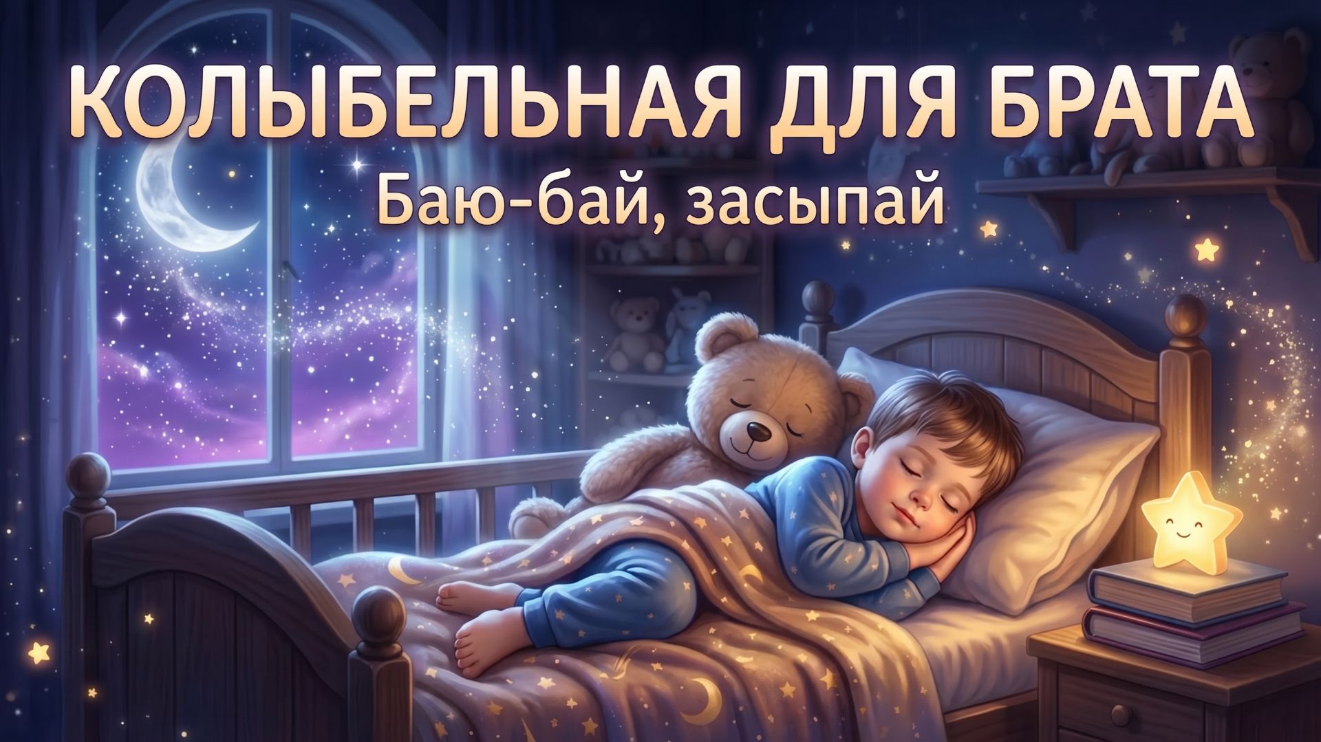 Колыбельная для братика.  Самая нежная и спокойная песня перед сном