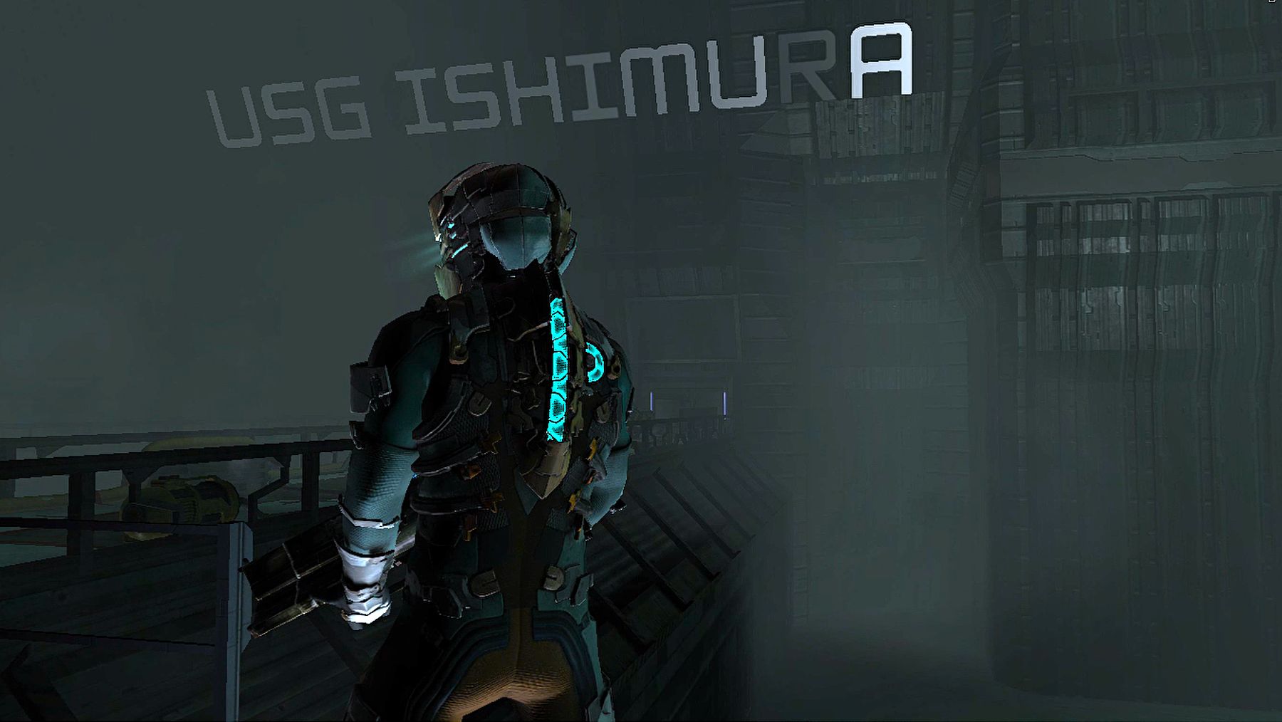 Dead Space™ 2 На тяжёлом уровне, фабрика, ремонт вагонетки, возвращение на Ишимуру (9)