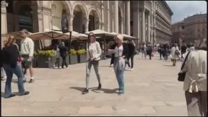 Новая ультра современная уличная мода Милан