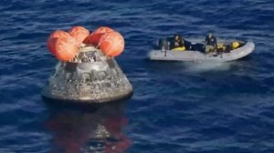 Возвращение Артемиды 2 на Землю. Запись прямого эфира.