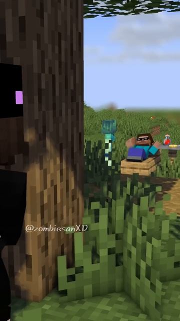 Загипнотизированная девушка-зомби - майнкрафт анимация #shorts