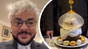 Киркорова раскритиковали за кулич ценой в 100 000 рублей