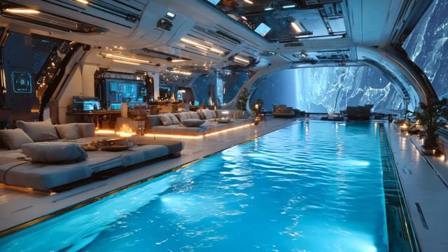 Valhalla： Sci Fi Ambient Music 💫🎧 for Relaxing SPACE Journeys (3Hz Binaural Beats)-(1080p25)