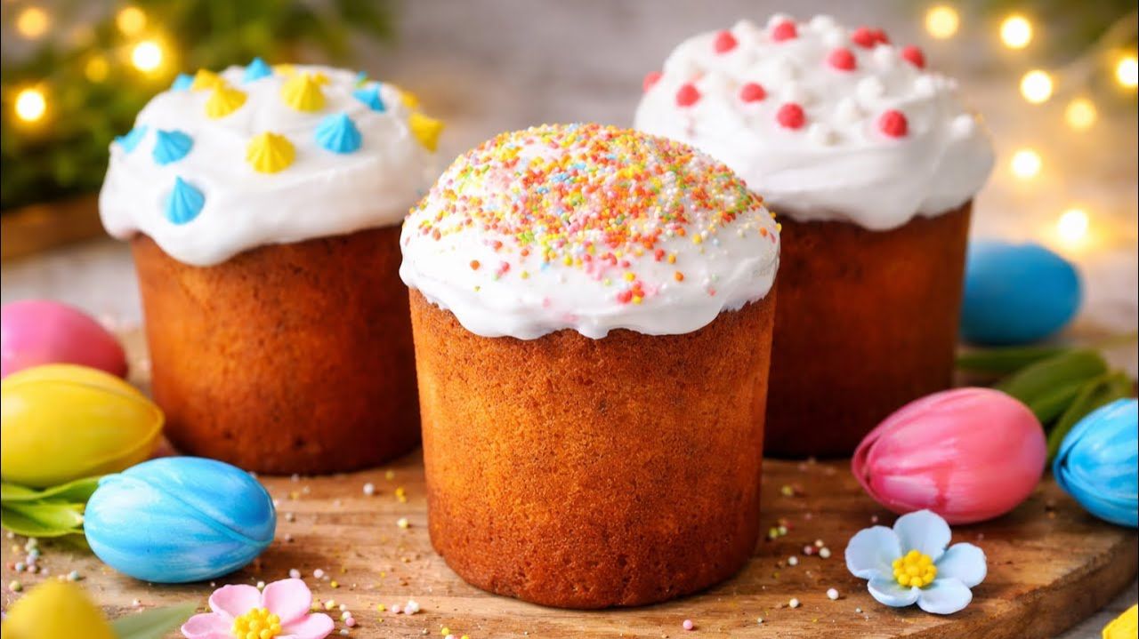 НЕРЕАЛЬНО ВКУСНЫЙ творожный кулич БЕЗ ДРОЖЖЕЙ за 1 ЧАС | Влажный КУЛИЧ - НЕ ЧЕРСТВЕЕТ! | Пасха 2026