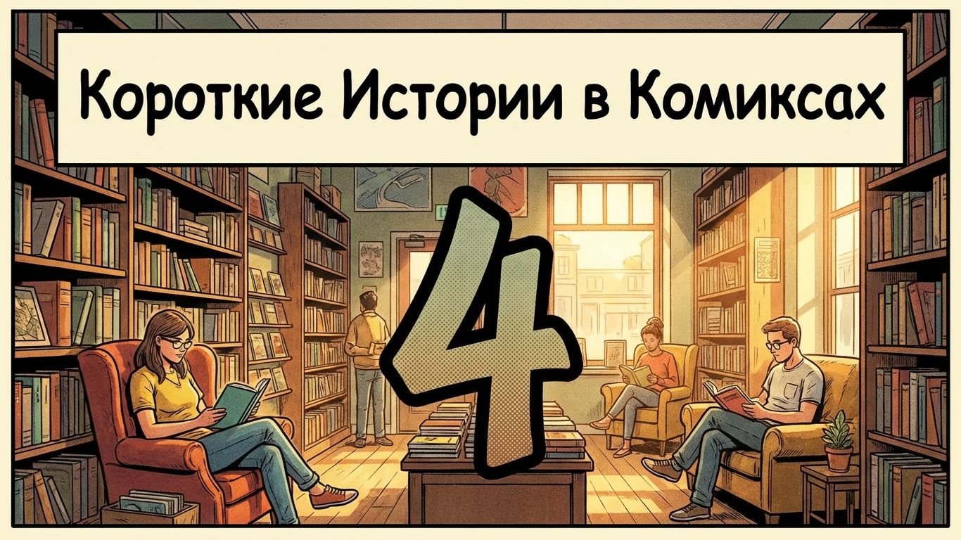 Короткие истории в комиксах. 4 выпуск.