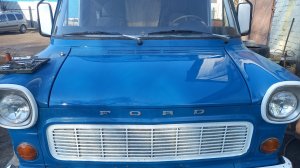 ФОРД ТРАНЗИТ 1970 : РЕМОНТ КАПОТА и КРЫЛА