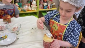 Пасхальные куличи в детском саду