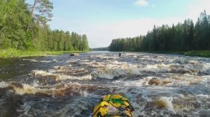 Сплав по реке СУНА на SUPбордах в августе 2024 года