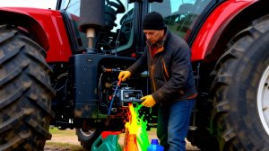 ЧАСТЬ 1 . СЛИВАЕМ МАСЛА С ТРАКТОРА! ЖИЗНЬ В СЕЛЕ