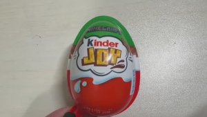 Распаковка Киндер Джой, Майнкрафт (Kinder Joy  Minecraft)