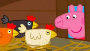 Свинка Пеппа (Peppa Pig) - Веселая Тетя Курица. Образовательная Игра для Детей