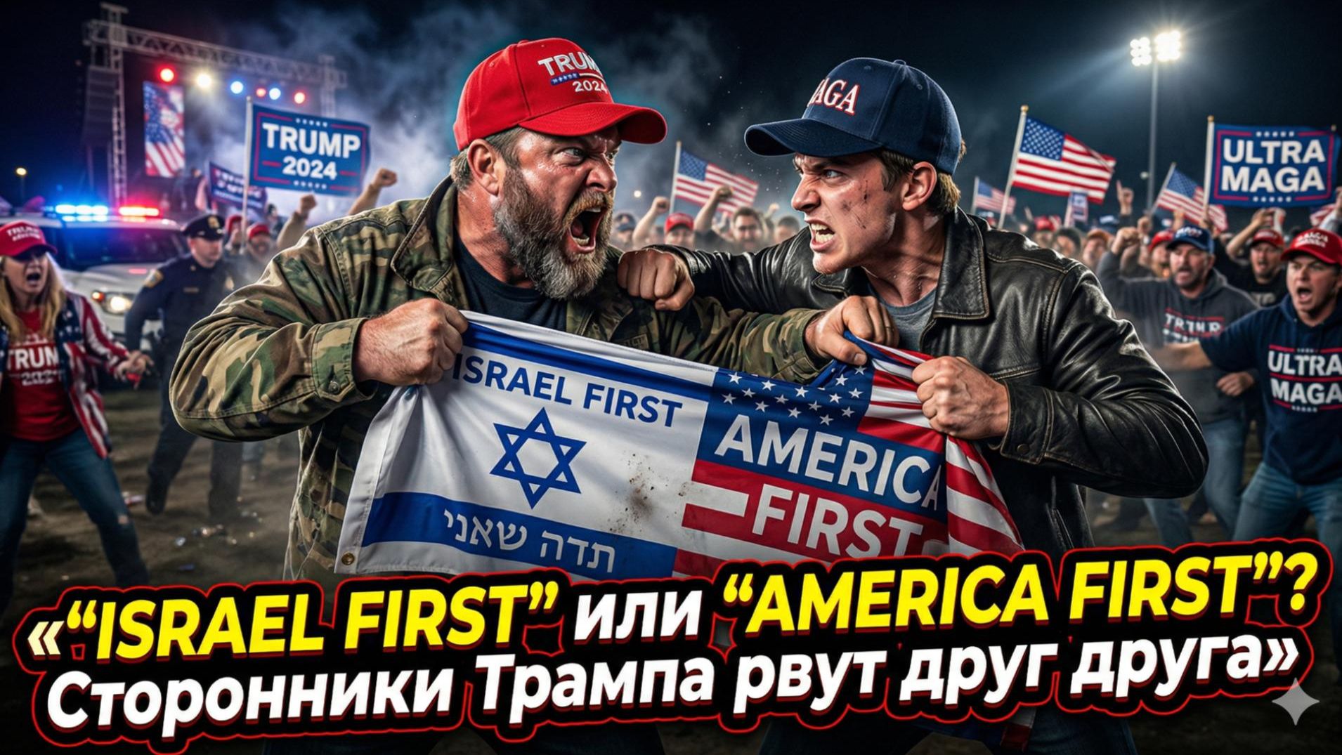 🎯Макс Блюменталь | «Israel First» или «America First»? Сторонники Трампа рвут друг друга
