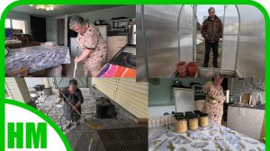 11 апреля. Уборка всегда меня выматывает. Каша вся готова. Распределяем золото.